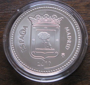 Zaldi 2010 - Spain, 5 Euro from 2010 - Madrid. Silver - Picture 1 of 4