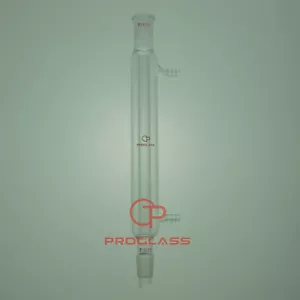 Condensador Liebig de vidrio de 200 mm con junta de laboratorio 19/22 - Imagen 1 de 1