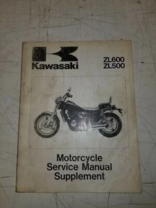 1986 Kawasaki ZL500/ZL600 Factory Service Manual Supplement 99924-1073-51 - Picture 1 of 4