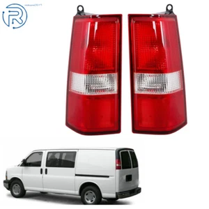 Par de luces traseras sin cables para Chevrolet Express/GMC Savana 2003-2021 2022 2023 - Imagen 1 de 9