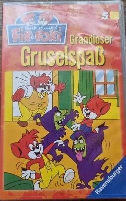 VHS Ralf Kauka's Fix & Foxi 5: Grandioser Gruselspaß (2000) FSK oA Zeichentrick  - Bild 1 von 4