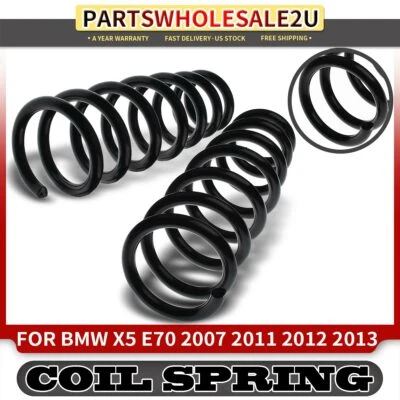 2 piezas muelles helicoidales delanteros izquierdo y derecho para BMW X5 E70 2007 2011-2013 31336778114 Foto 1 de 4