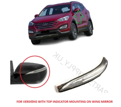 NEW FOR HYUNDAI SANTA FE DM 12 - 16 WING MIRROR INDICATOR LEFT N/S - Image 1 of 3