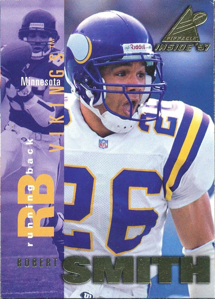 PINNACLE-lNSIDE Robert Smith INSERT  VIKINGS Ohio State OSU-BUCKEYES - Image 1 of 1