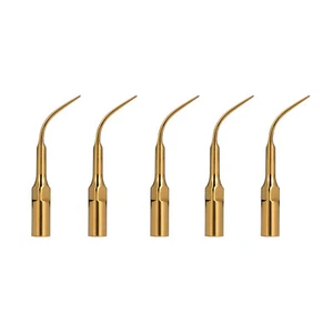 G4T Dental Ultrasonic Scaler Tips Golden Scaling Tips EMS Woodpecker - Picture 1 of 3