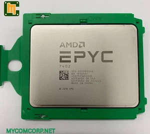 PROCESSORE AMD EPYC 7402 2.80GHZ 128MB 24-CORE 180W 100-000000046 SBLOCCO - Foto 1 di 3