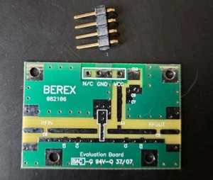 Amplificador de bloque de ganancia placa PCB de evaluación de desarrollo Berex RF MMIC SOT-89 - Imagen 1 de 2