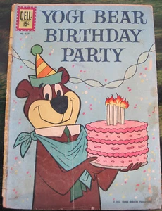 Yogi Bear Birthday Party F.C.#1271 Dell 1961 - Bild 1 von 4