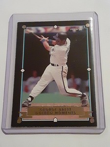1993 Fleer George Brett Golden Moments 3,000th Hit Royals 