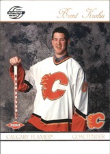2003-04 (FLAMES) Pacific Supreme Retail #107 Brent Krahn Rookie Hockey Card