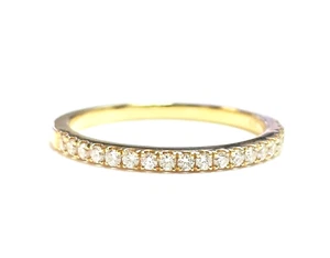 Wunderschönes natürliches Diamantband aus 18 Karat Gelbgold - Bild 1 von 8