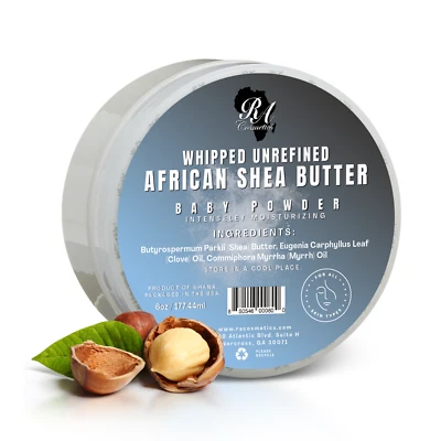 RA Cosmetics Hydrating Whipped Shea Butter -6 oz - Ultra All-Day Moisturizing - Image 1 of 4