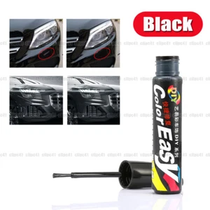 Black Car Paint Repair Pen Clear Scratch Remover Touch Up Pen Accessories - Foto 1 di 6