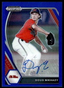 2020 PANINI PRIZM BLUE AUTO /99 Doug Nikhazy 29/99 USA #18 - Picture 1 of 2