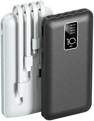 POWER BANK DA 88000 MAH UNIVERSALE CON INGRESSO USB E CAVO DI RICARICA RAPIDA - Immagine 1 di 4