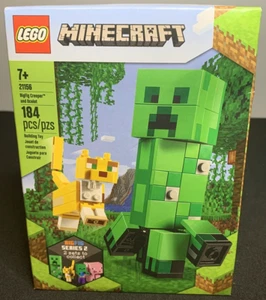 Lego Set 21156 BigFig Creeper y Ocelote Minecraft ¡Nuevo! ¡Sellado! ¡184 piezas! - Imagen 1 de 12