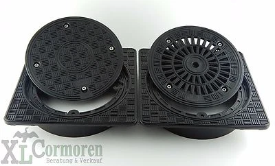 Schachtdeckel DN300-315 DN400 Schachtabdeckung Kanaldeckel Gullydeckel KG Rohr