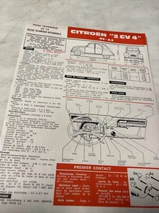 Enchufe Automoción Citroën 2CV4 Az A2 RTA 2CV 4 Edición Desde 1974 - Imagen 1 de 2