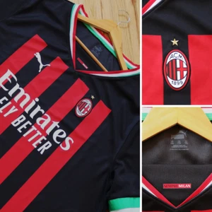 AC MILAN Puma Jersey Uomo XXL 2XL 22-23 Oversize Wintertop Rossoneri Limited - Foto 1 di 7