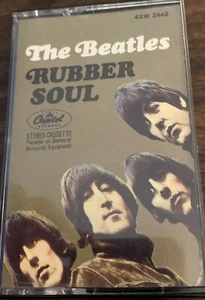 The Beatles- Rubber Soul Cassette John Lennon Paul McCartney Harrison TESTED**** - Picture 1 of 4