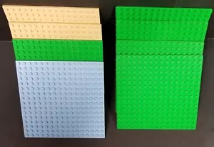 Placas base LEGO 4 gruesas y delgadas 16 x 16 puntos placas base 8 en total - Imagen 1 de 3