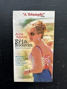Erin Brockovich VHS 2000 Sealed Unopened - Imagen 1 de 2