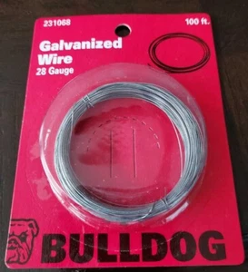 28 gauge Galvanized Wire 100ft Holding Capacity Approximately 5 LB - Picture 1 of 3