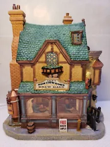 RETRO 2007 LEMAX ""NORTHWOOD BREWERY"" PORZELLAN BELEUCHTETES GEBÄUDE - Bild 1 von 12