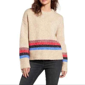 TREASURE & BOND Mini Streifen Rundhals Pullover Sweater Gr. M Neu Nordstrom - Bild 1 von 9