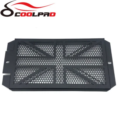 Protector de parrilla de radiador negro para motocicleta para Triumph Thruxton 1200 Foto 1 de 4