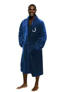 Northwest Mens Indianapolis Colts Silk Touch Bathrobe Bath Robe New L/XL - Picture 1 of 5
