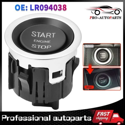 Nuevo interruptor de botón de arranque de parada de encendido para Land Rover Range Rover Sport LR094038 Foto 1 de 4