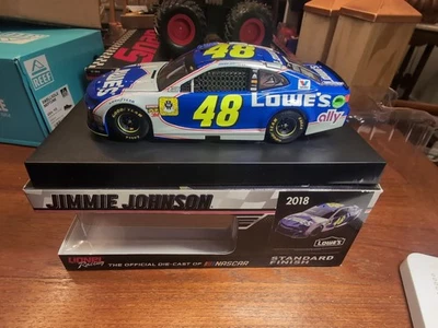 2018 Jimmie Johnson #48 Lowe's Finale Standard Finish /697 ELITE 1/24 SUPER RARE - Image 1 of 4