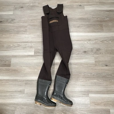 KOBUK Neoprene Waders Brown Size 7 - Image 1 of 4