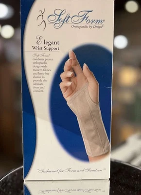 Elegante soporte de muñeca FLA izquierdo medio suave forma beige Foto 1 de 3