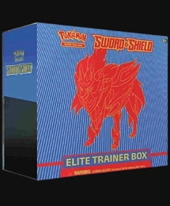 Pokemon Sword And Shield Base Elite Trainer Box Sealed (Blue) - Picture 1 of 2