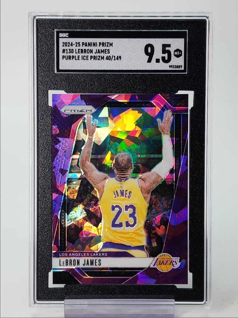 LeBron James Grade 9.5 Basketball Los Angeles Lakers Sports