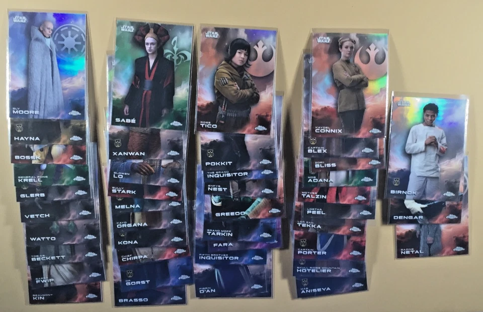 ENORME (43) 2025 TOPPS CROMO STAR WARS TODO REFRACTOR LOTE - ¡ENVÍO Y DEVOLUCIÓN GRATIS!! Foto 1 de 1