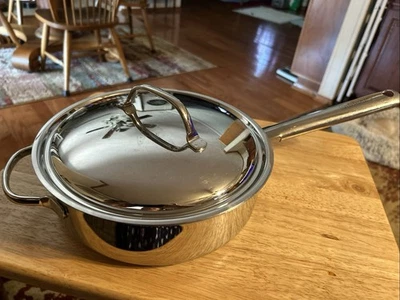 Cuisinart Stainless Steel 3.5 Quart Saute Pan Helper Handle, Model #933-24H - Image 1 of 4