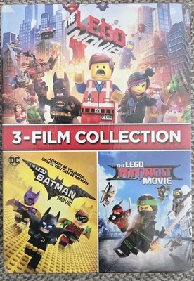 The LEGO Movie 3-Film Collection DVD 2018 Brand New Factory Sealed $0 Shipping! - Image 1 of 3
