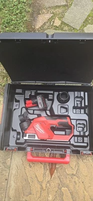 Milwaukee Planer M12BLP-0X Brushless Planer  with 4 amp Batteries no charger  - Image 1 of 4