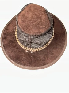 Monterey Bay Breeze leather hat - Picture 1 of 16