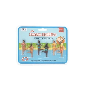 NPW Bosom Buddies Getränkemarker - 6er Pack - Bild 1 von 1