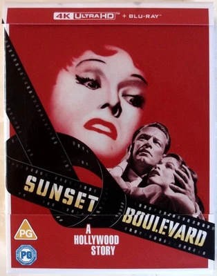 SUNSET BOULEVARD - 1950 - 4K ULTRA HD UHD & BLU-RAY - WILLIAM HOLDEN / WILDER - Image 1 of 2