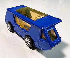 Vintage Corgi Juniors Blue Wigwam Van Camper 1/64 Diecast/Plastic - Picture 1 of 10
