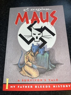 MAUS - ART SPIEGELMAN - 1 - MY FATHER BLEEDS HISTORY - GRAPHIC NOVEL - Image 1 of 4