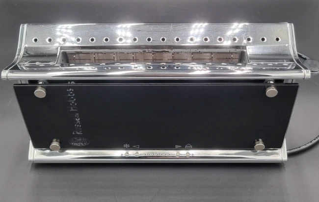 Russell Hobbs Glas Designer Toaster schwarz *** Glass Line Edition *** 🔝 - Bild 1 von 4