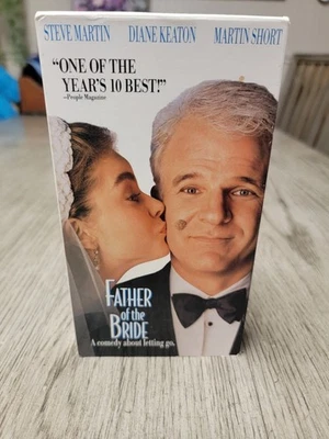 Father of the Bride VHS 1992 Steve Martin Diane Keaton *BUY 2 GET 1 FREE* - Image 1 of 2