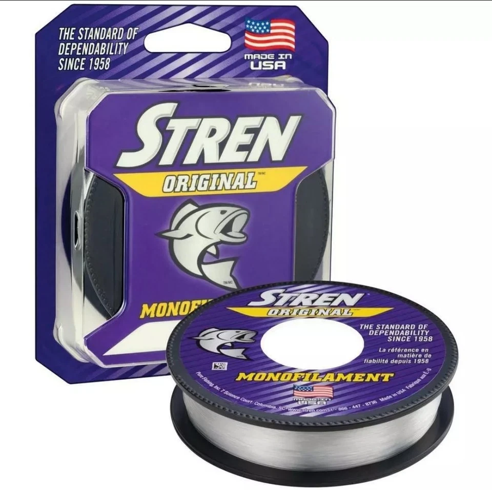Stren Original Monofilament Clear fishing line~Choose weight! - Image 1 of 1
