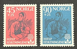 Travelstamps: Norway Semi-Postal Stamps Scott #B64-B65 Mint MOGH  - Picture 1 of 5